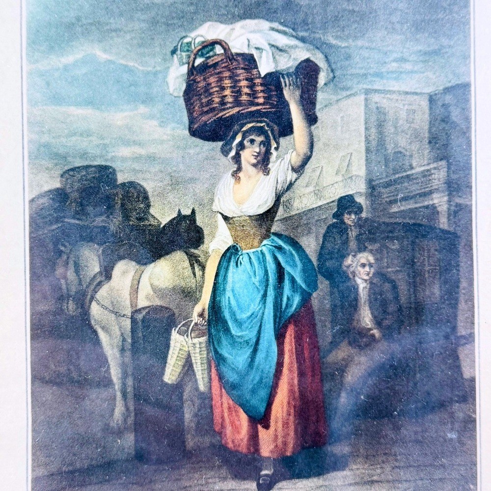 Cries of London Strawberrys Scarlet Strawberrys Framed Print Wheatley 10x7.5"